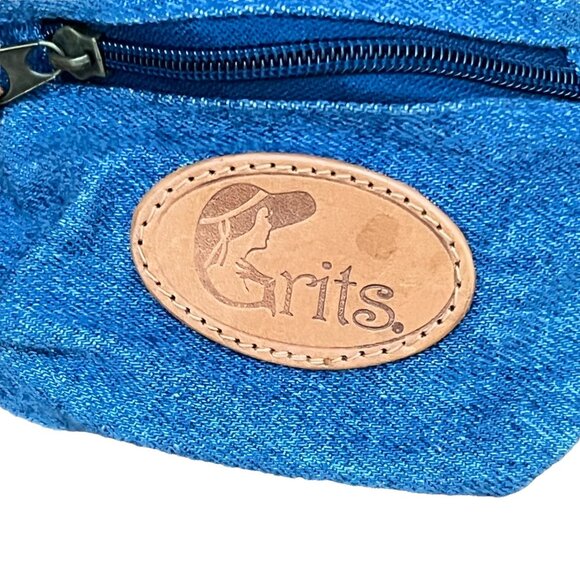 GRITS - Girls Raised in the South Denim Fanny Pack... - Picture 3 of 8